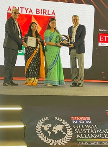 Grasim recognised as a Sustainable Organisation at Times Now - Global Sustainability Alliance 2024